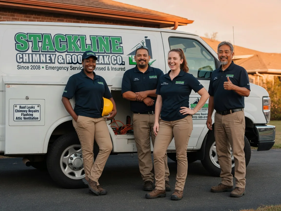 Chimney flashing repair company in Wedron, IL